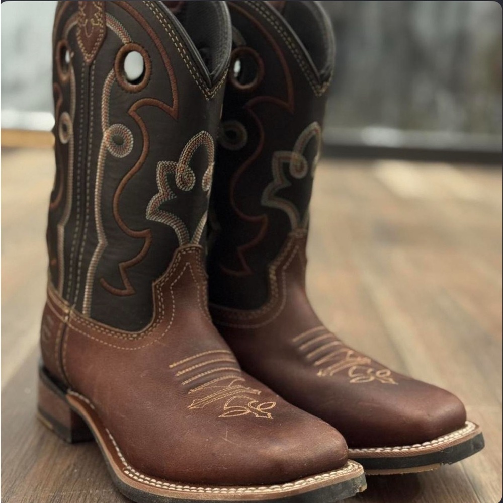 Dan Post Two-Tone Western Boots